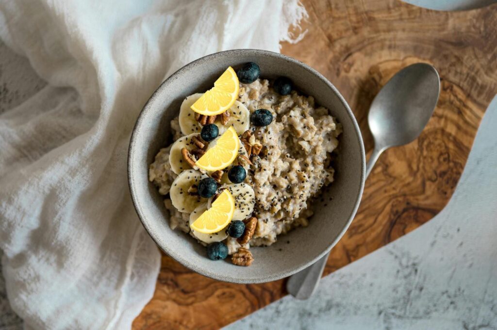 Lemon oats